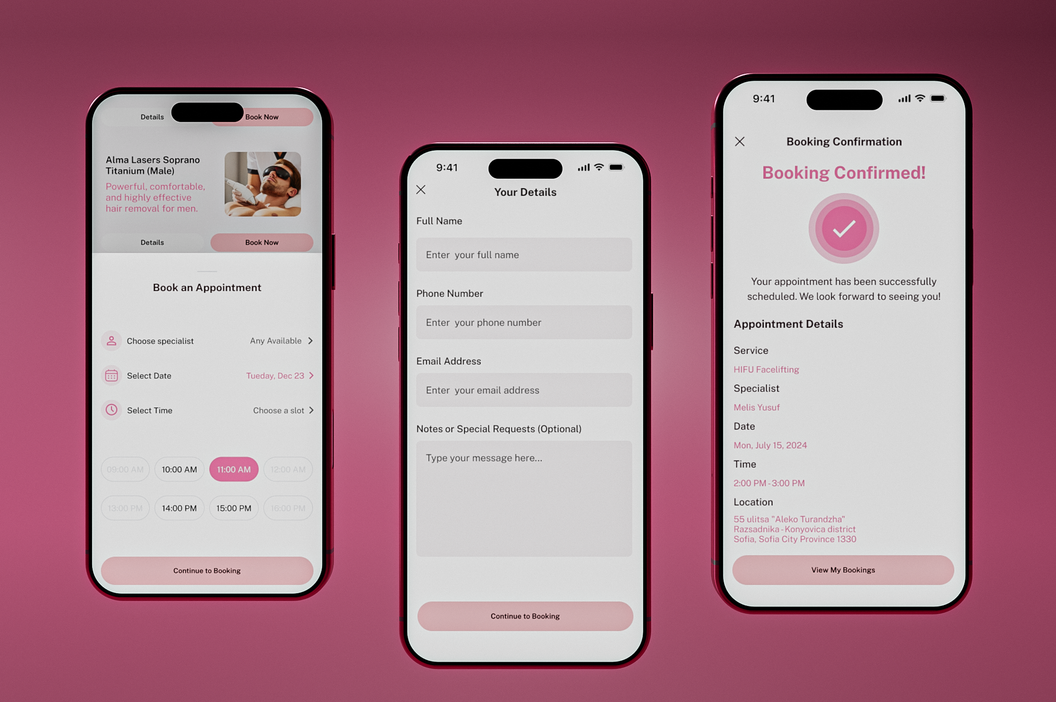 Mobile screen 2
